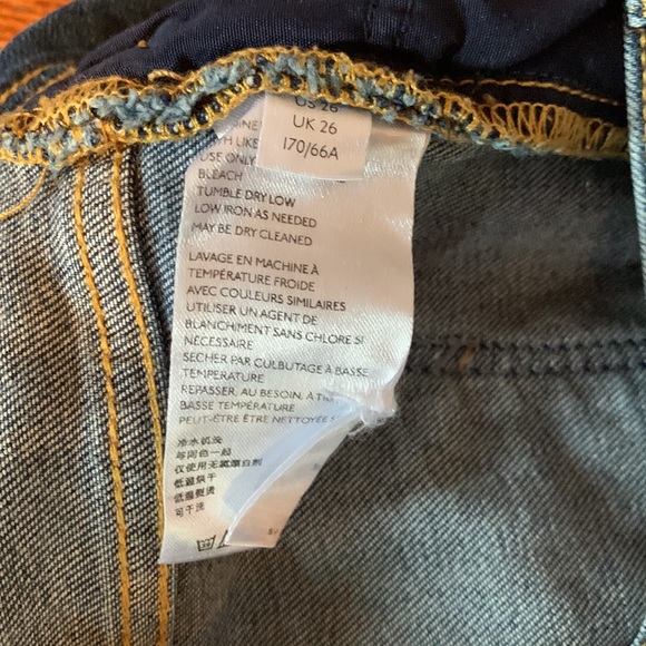 Pilcro and  the Letterpress Anthro Skinny Jeans 27 - Picture 5 of 6